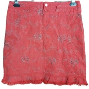 𝅺🍄3/50$🍄 Chlorophylle embroidered stretch skirt